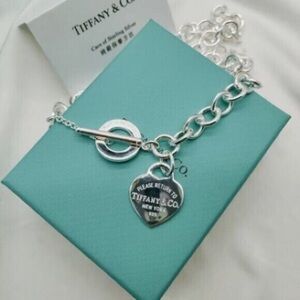 Tiffany & Co. Heart Tag Toggle Bracelet
